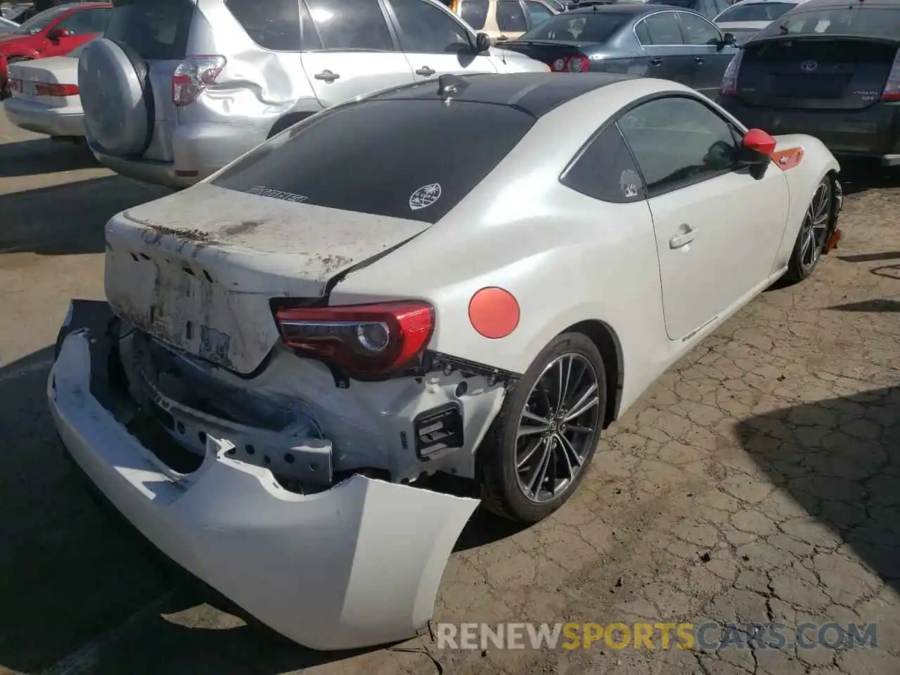 4 Photograph of a damaged car JF1ZNAA16K8703800 TOYOTA 86 2019