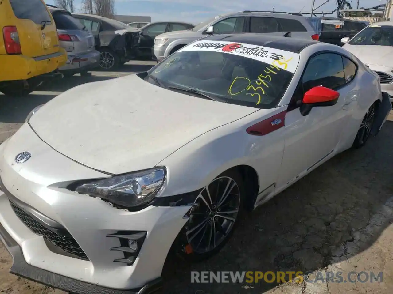 9 Photograph of a damaged car JF1ZNAA16K8703800 TOYOTA 86 2019