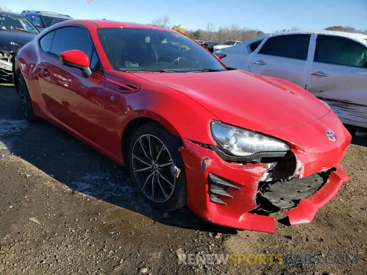 1 Photograph of a damaged car JF1ZNAA17K8700243 TOYOTA 86 2019