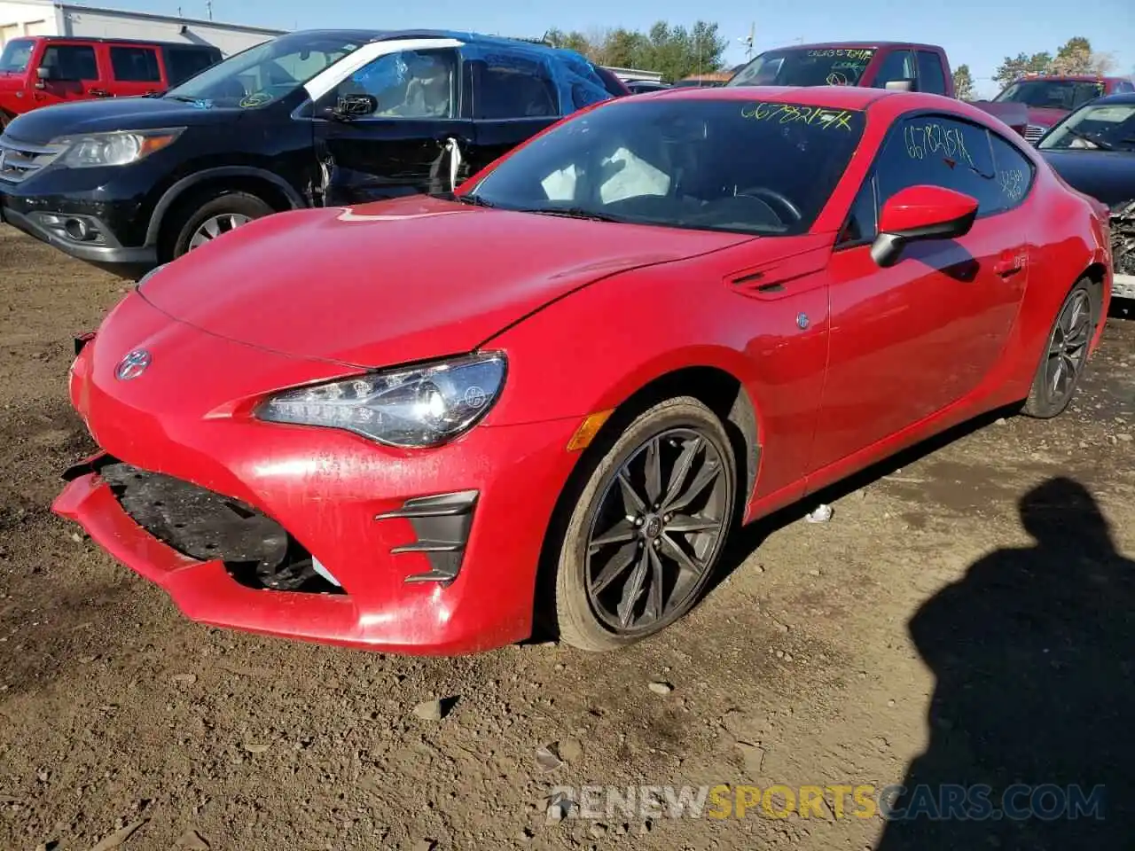 2 Photograph of a damaged car JF1ZNAA17K8700243 TOYOTA 86 2019