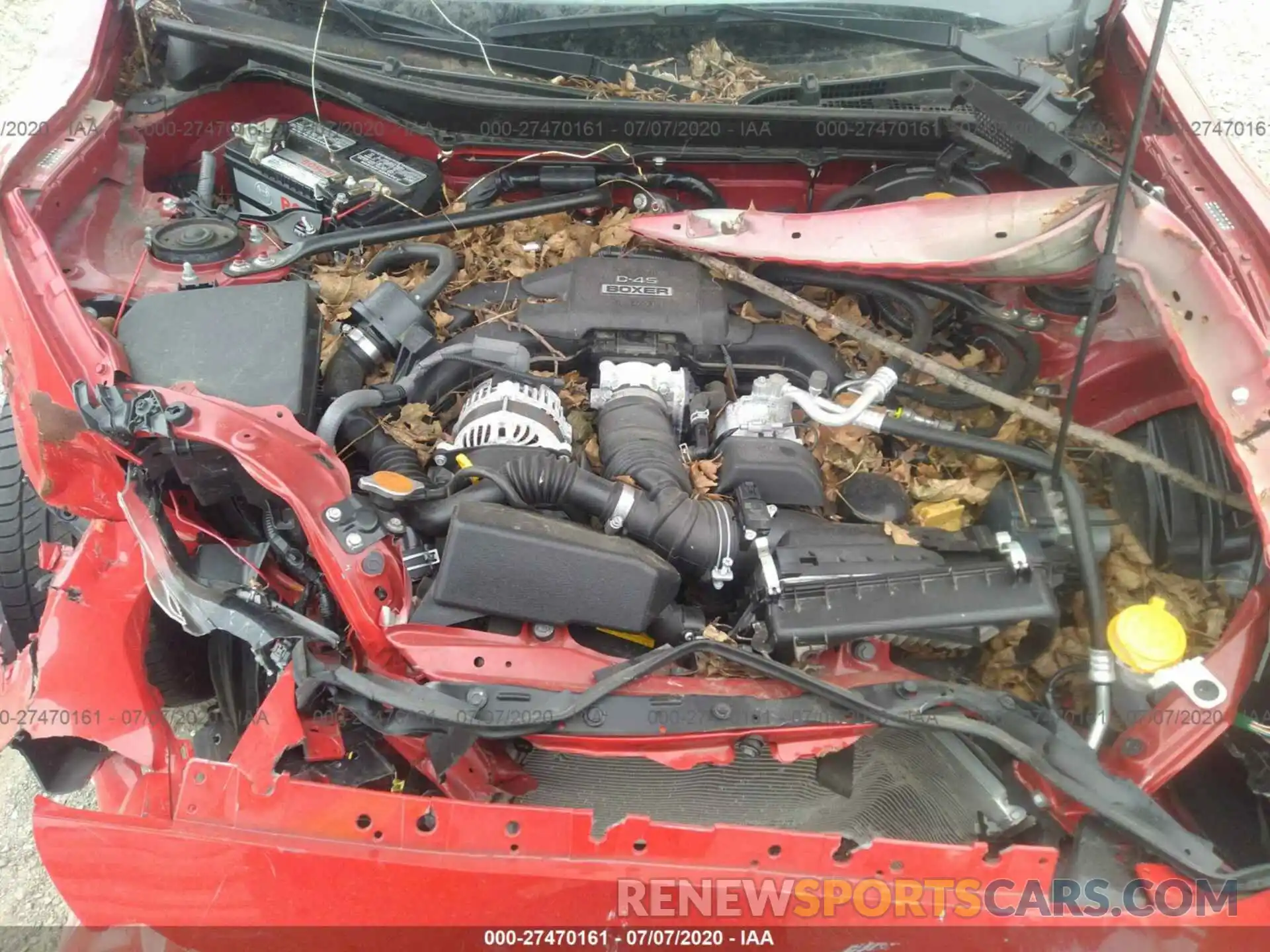 10 Photograph of a damaged car JF1ZNAA17K8701733 TOYOTA 86 2019