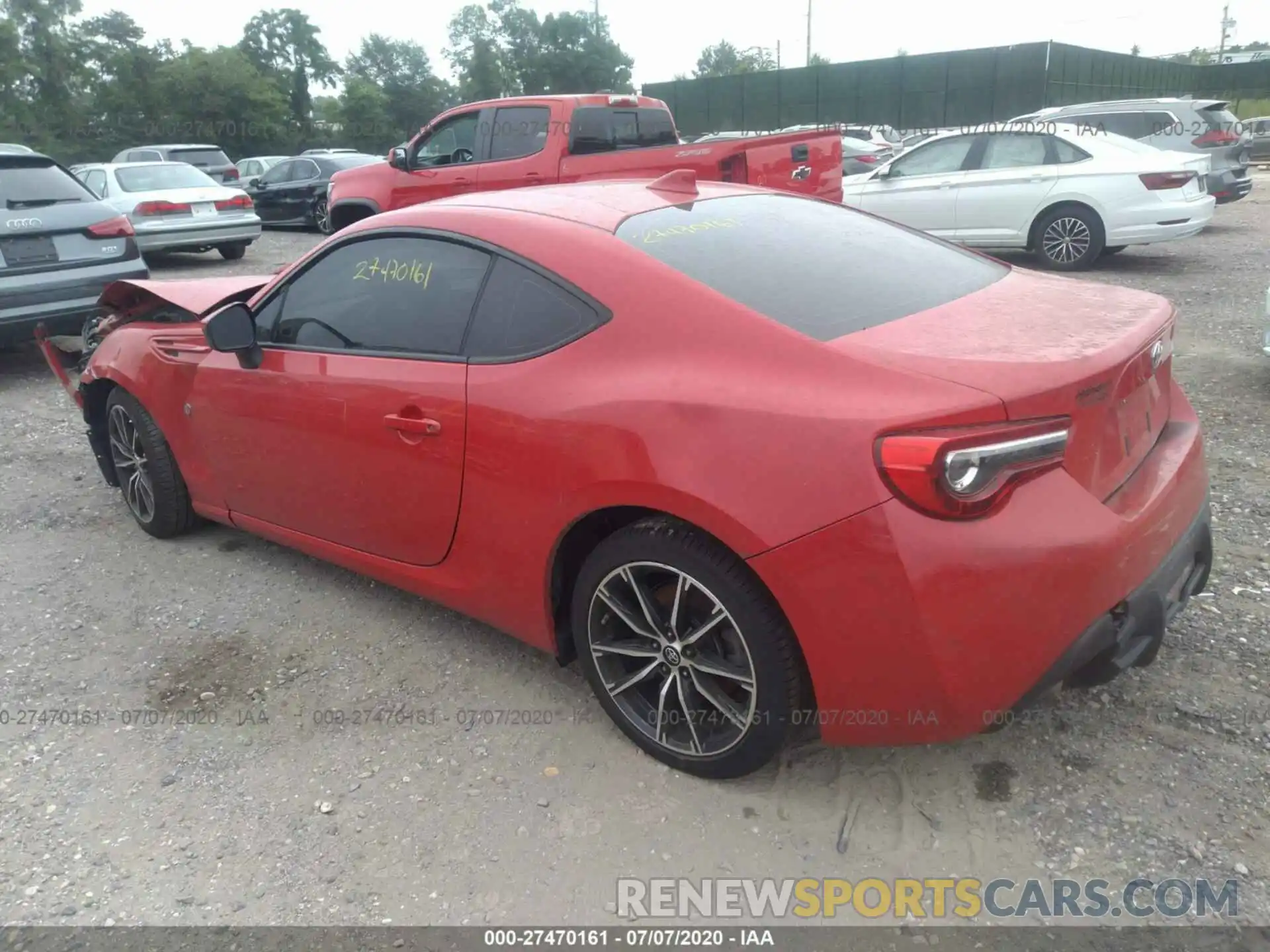 3 Photograph of a damaged car JF1ZNAA17K8701733 TOYOTA 86 2019