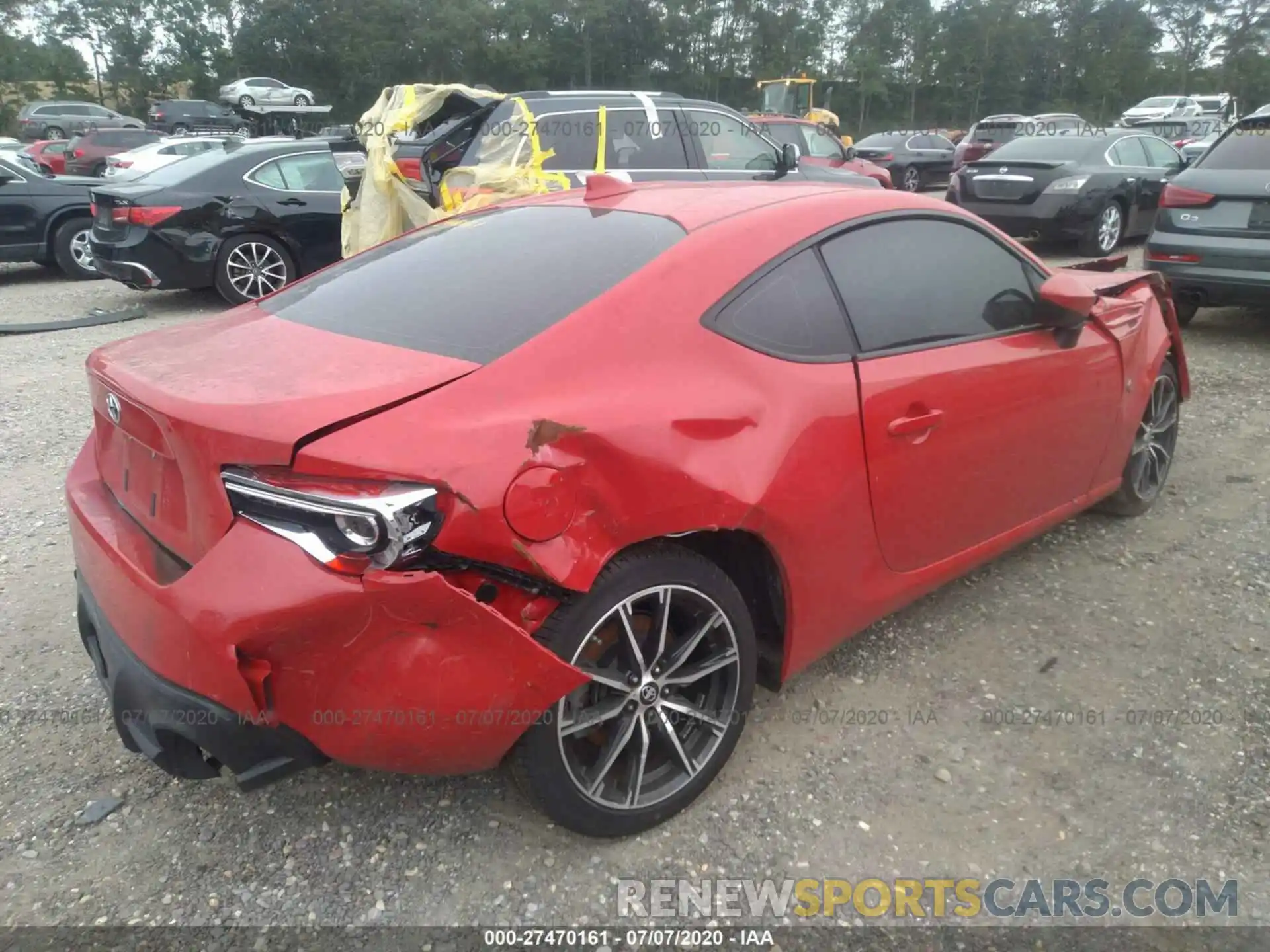 4 Photograph of a damaged car JF1ZNAA17K8701733 TOYOTA 86 2019