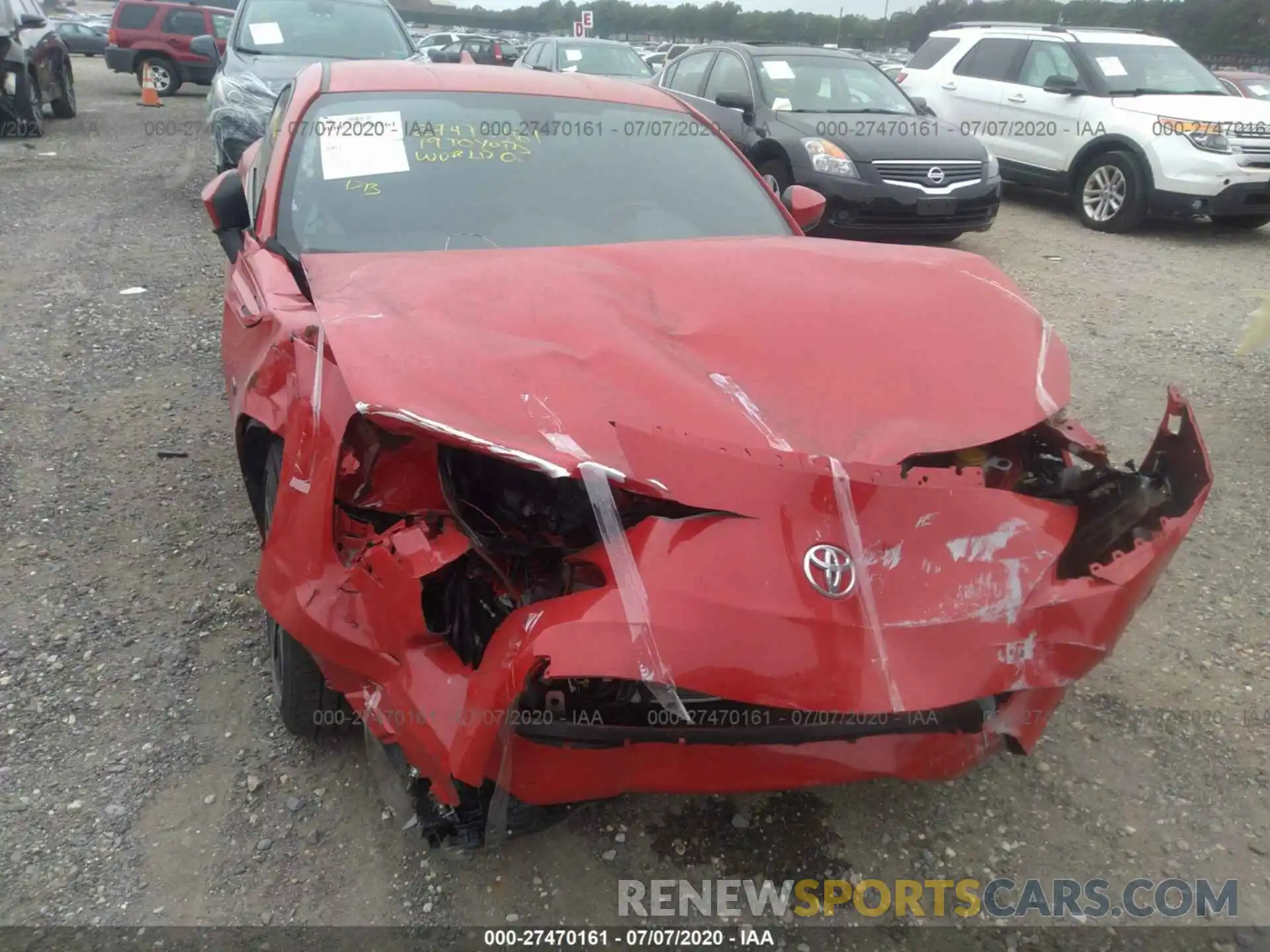 6 Photograph of a damaged car JF1ZNAA17K8701733 TOYOTA 86 2019