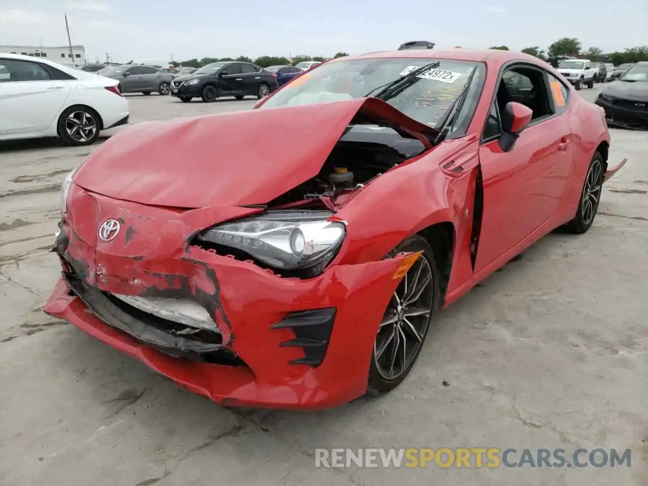 2 Photograph of a damaged car JF1ZNAA17K8703000 TOYOTA 86 2019