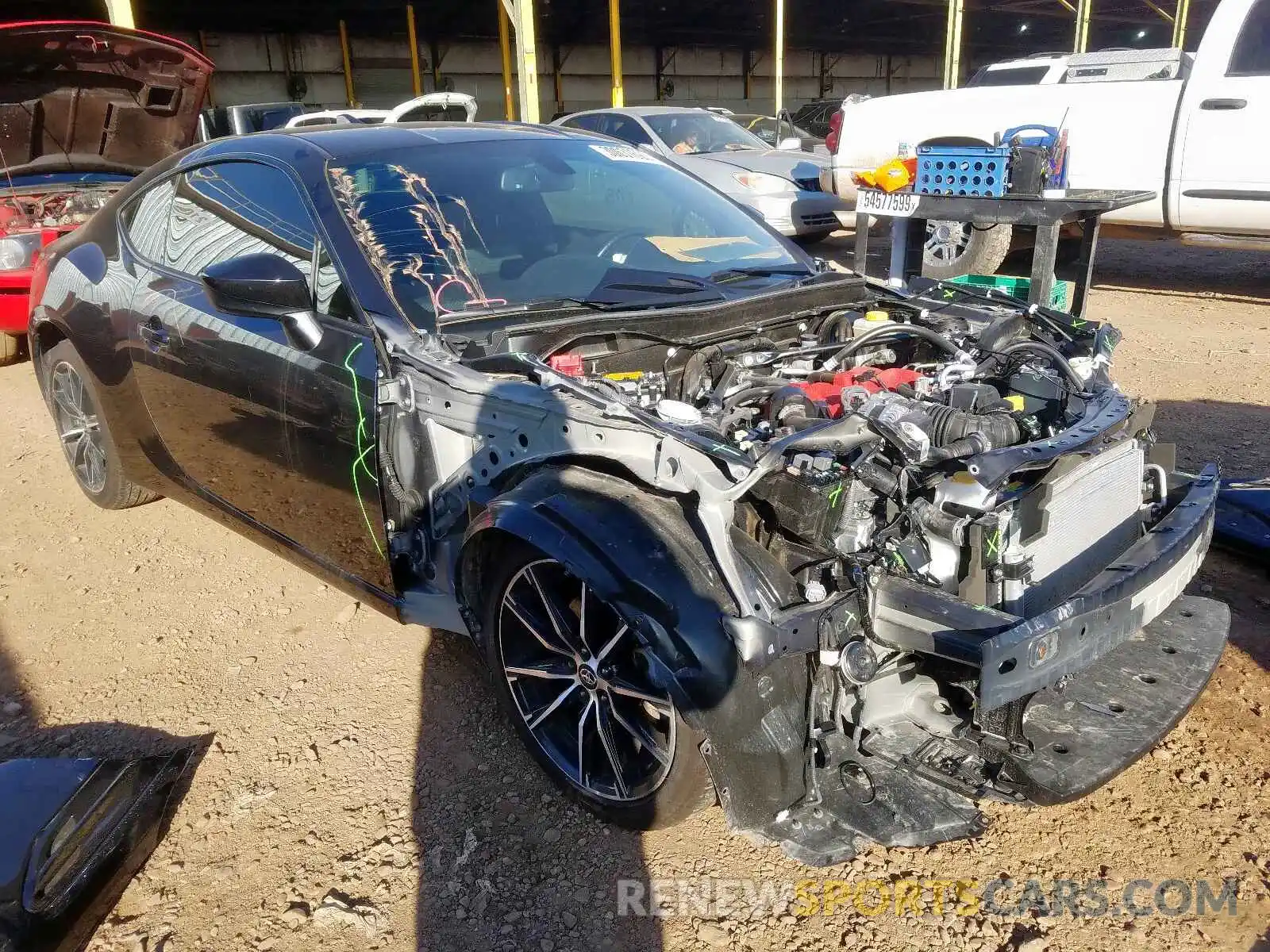 1 Photograph of a damaged car JF1ZNAA17K9703993 TOYOTA 86 2019