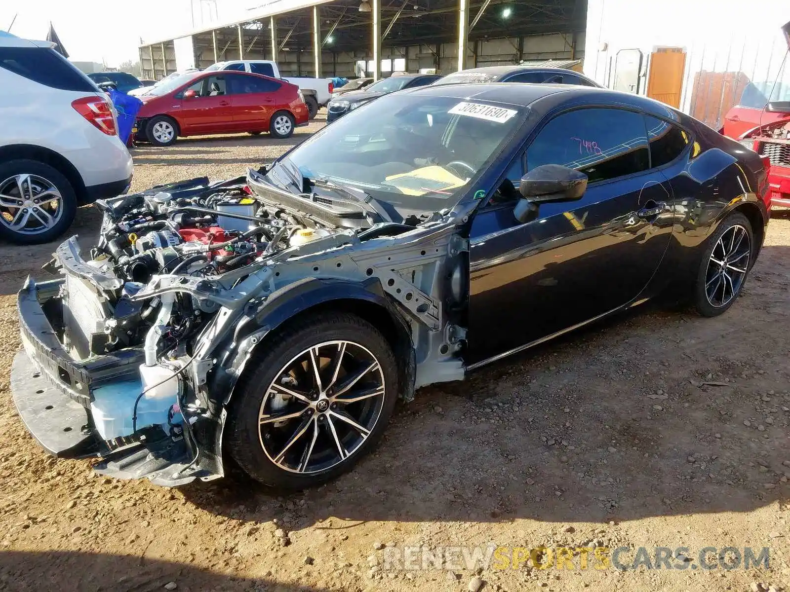 2 Photograph of a damaged car JF1ZNAA17K9703993 TOYOTA 86 2019