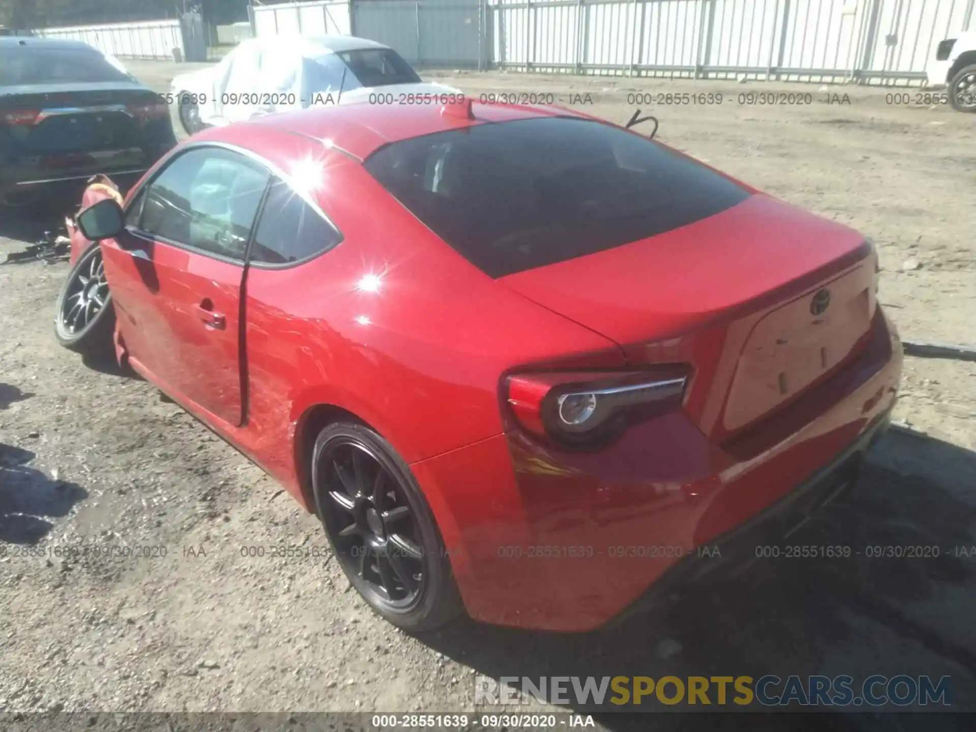 3 Photograph of a damaged car JF1ZNAA17K9704190 TOYOTA 86 2019