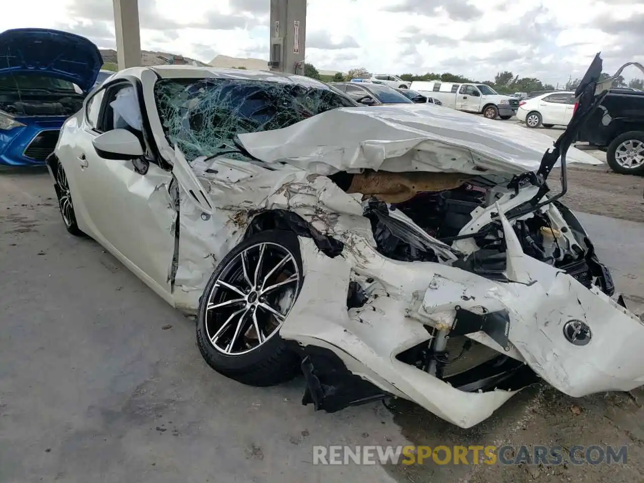 1 Photograph of a damaged car JF1ZNAA18K8700350 TOYOTA 86 2019