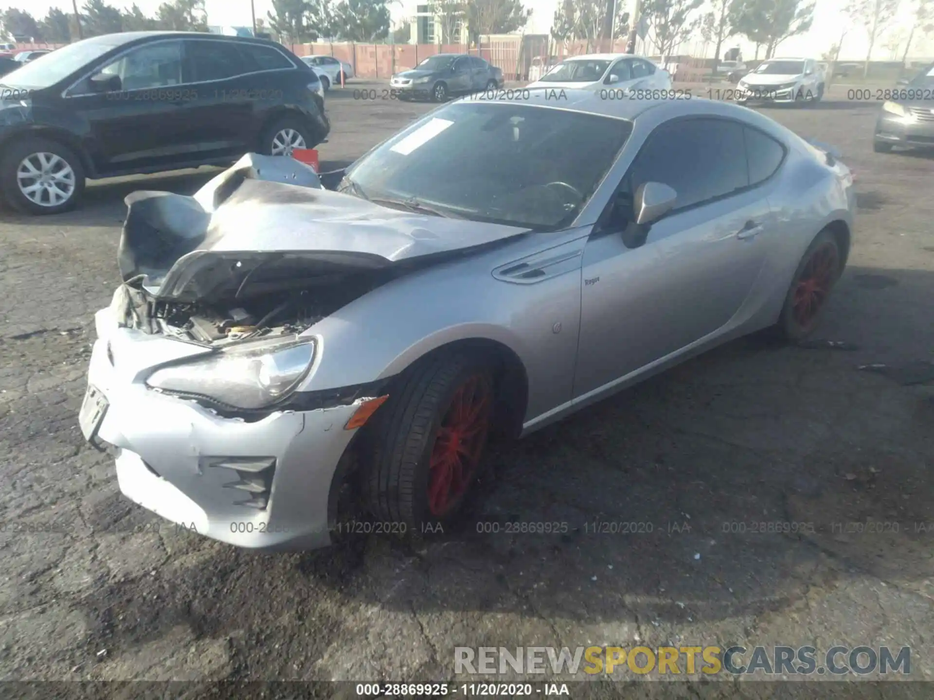 2 Photograph of a damaged car JF1ZNAA18K8700798 TOYOTA 86 2019