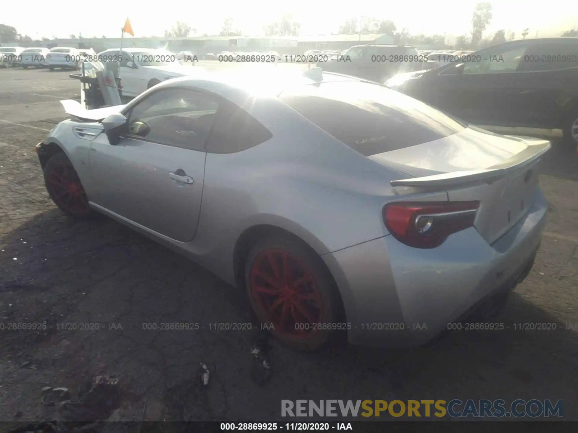 3 Photograph of a damaged car JF1ZNAA18K8700798 TOYOTA 86 2019