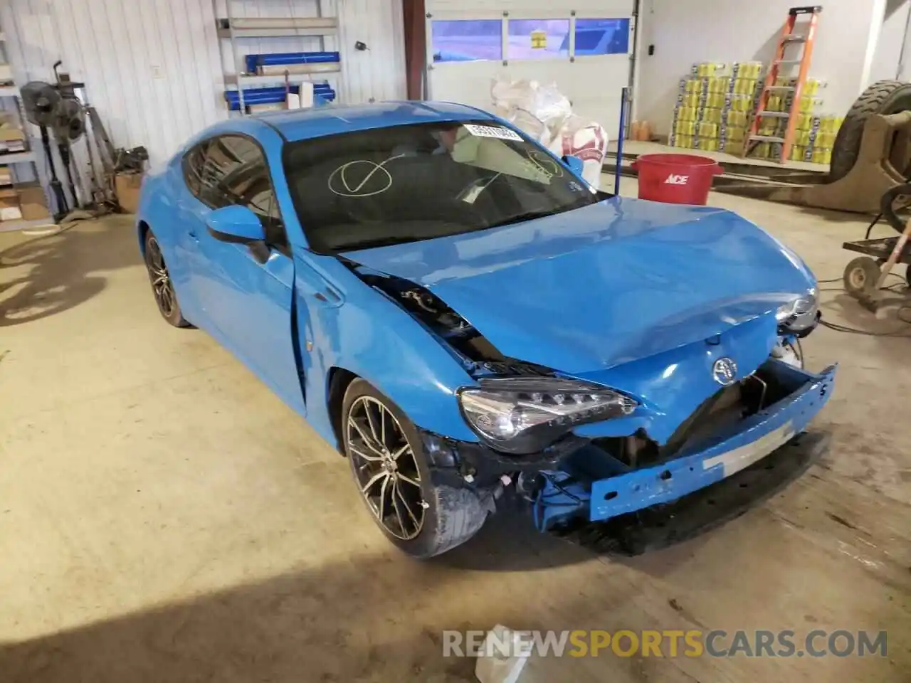 1 Photograph of a damaged car JF1ZNAA18K8701613 TOYOTA 86 2019