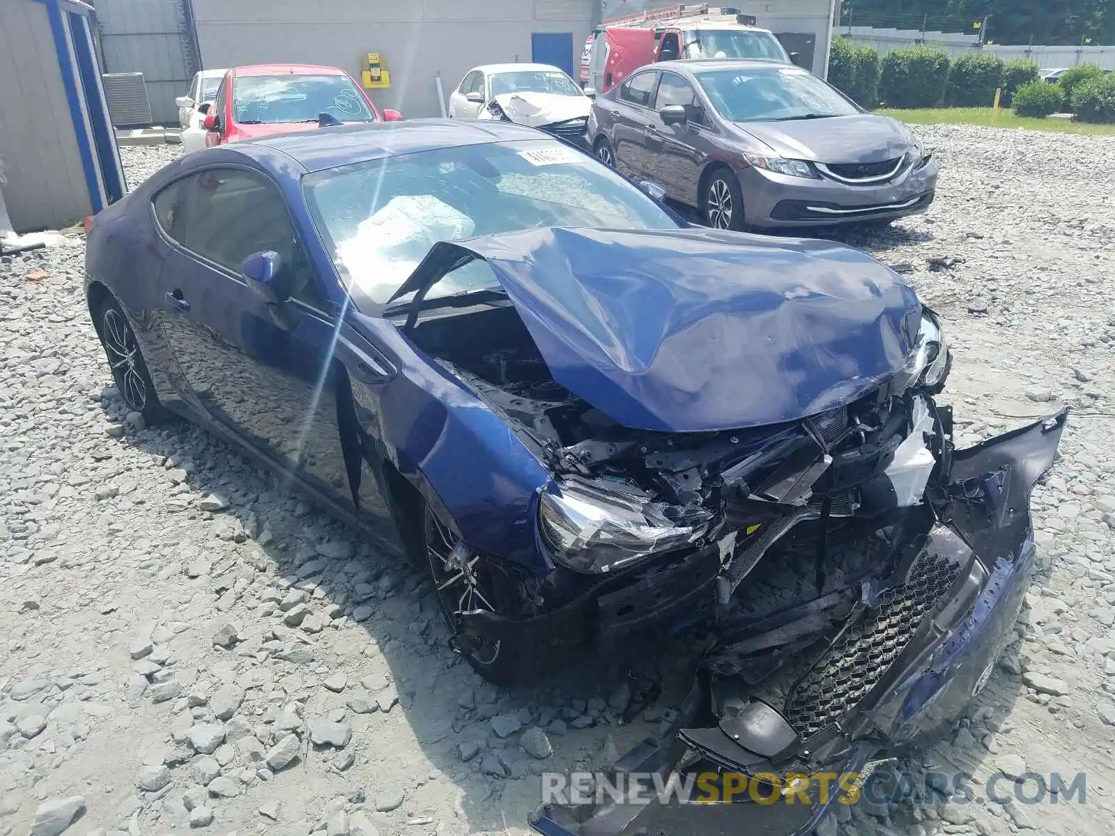 1 Photograph of a damaged car JF1ZNAA18K8702499 TOYOTA 86 2019