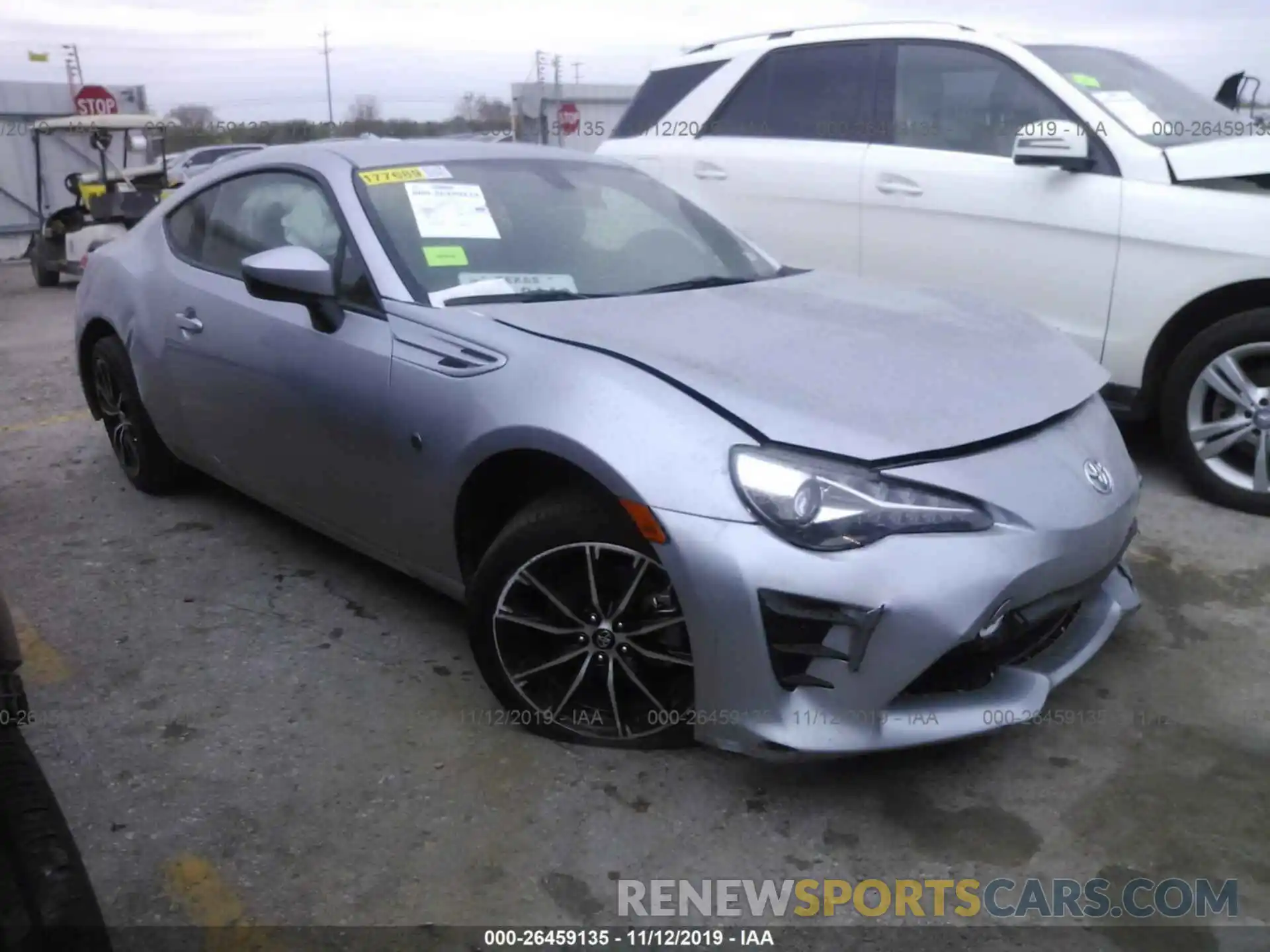 1 Photograph of a damaged car JF1ZNAA18K8703989 TOYOTA 86 2019