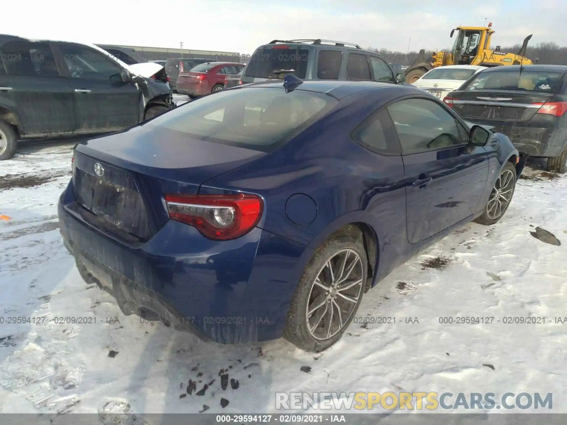 4 Фотография поврежденного автомобиля JF1ZNAA18K9701573 TOYOTA 86 2019