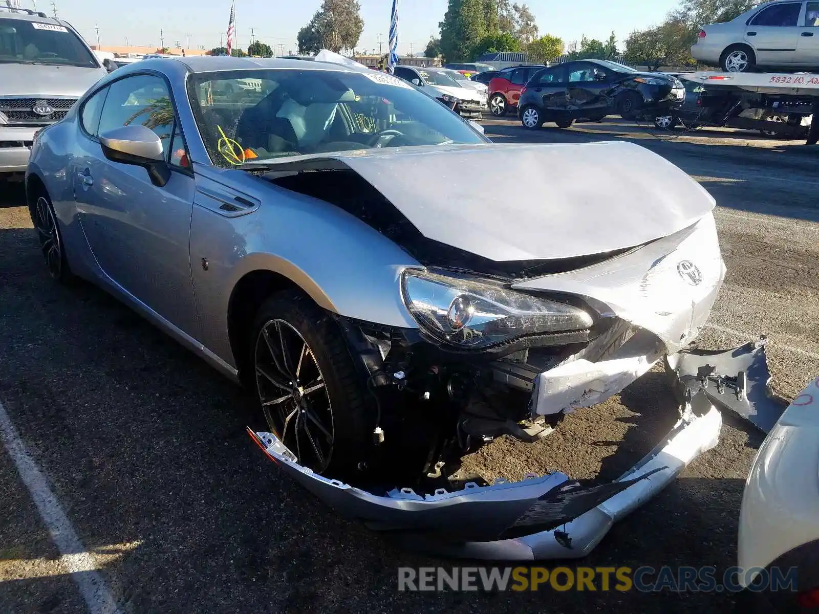 1 Photograph of a damaged car JF1ZNAA19K8700583 TOYOTA 86 2019