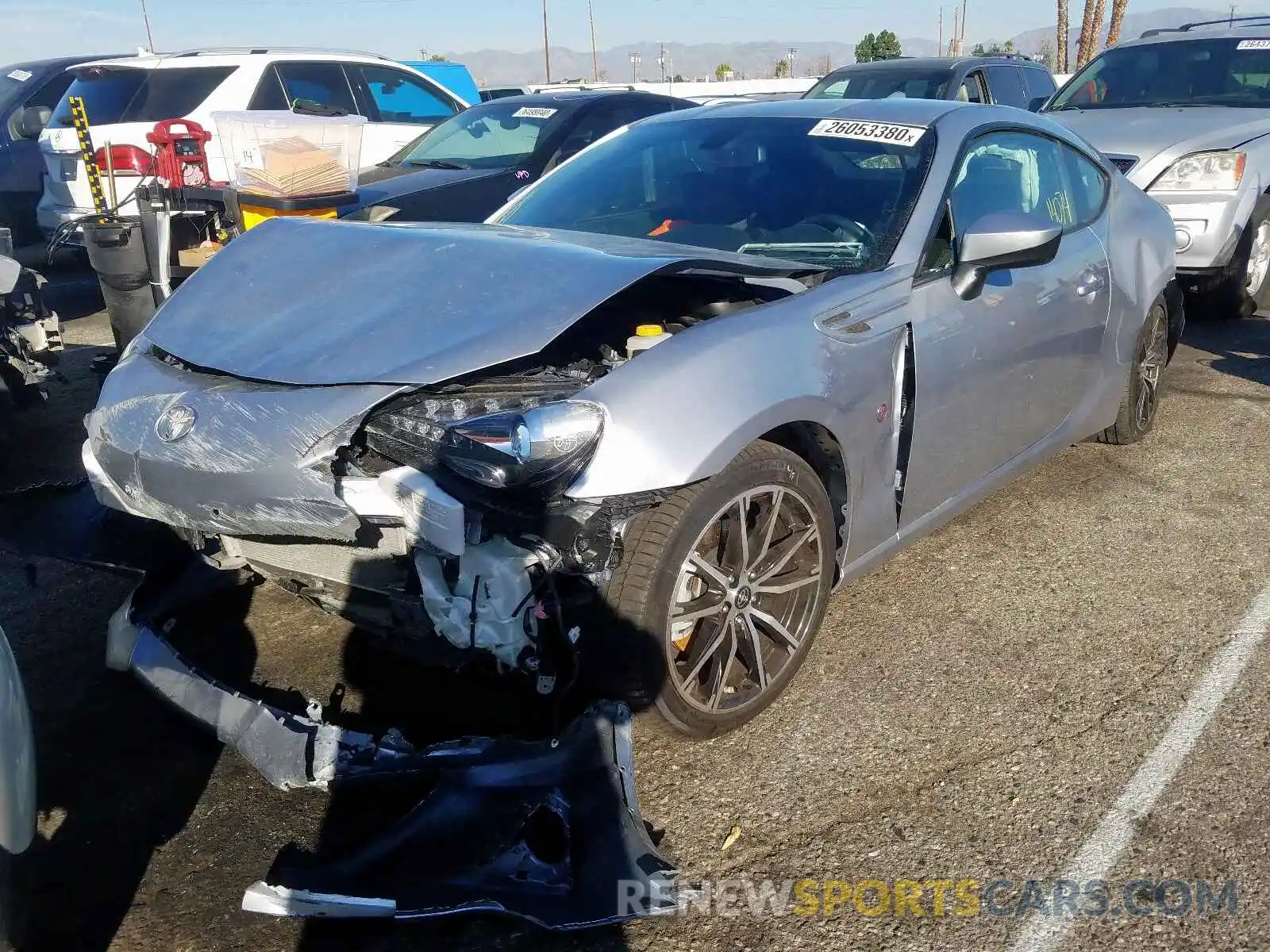 2 Photograph of a damaged car JF1ZNAA19K8700583 TOYOTA 86 2019