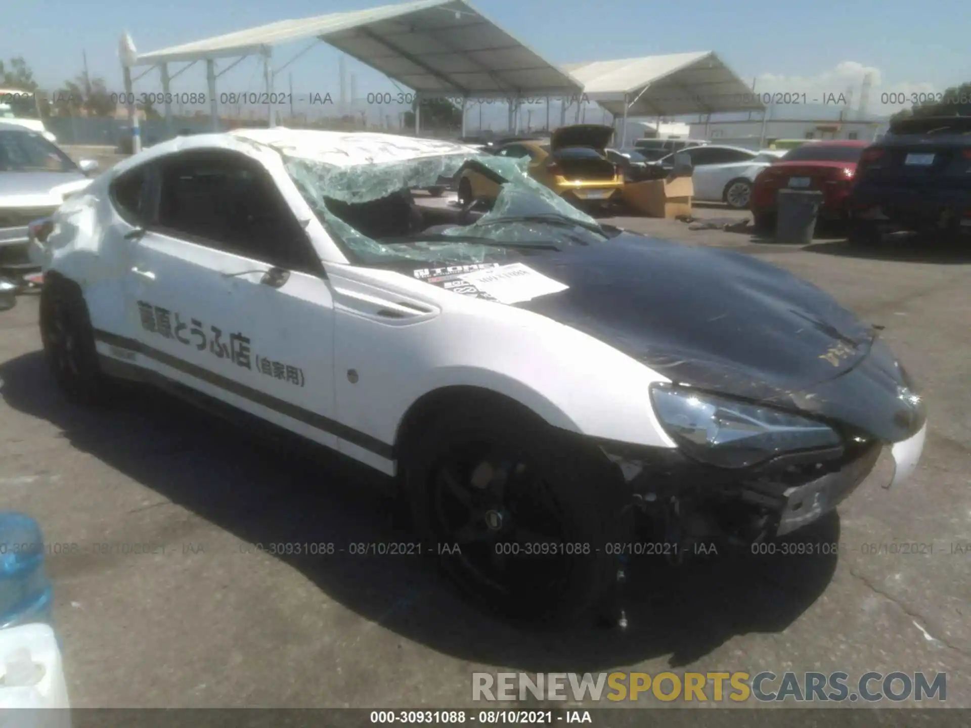 1 Photograph of a damaged car JF1ZNAA19K8700650 TOYOTA 86 2019