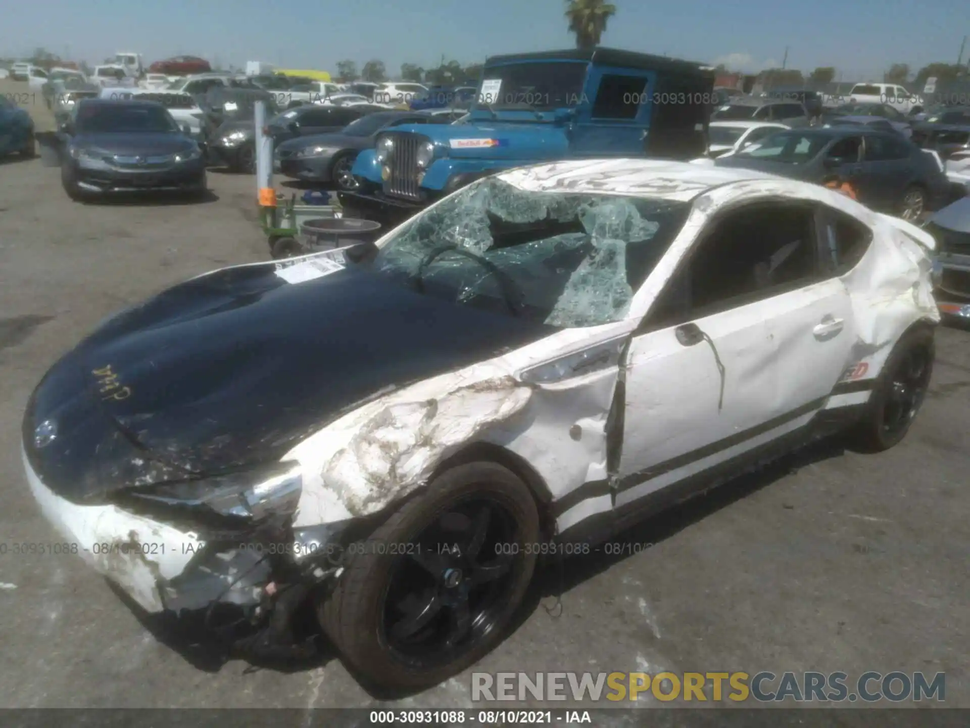 6 Photograph of a damaged car JF1ZNAA19K8700650 TOYOTA 86 2019