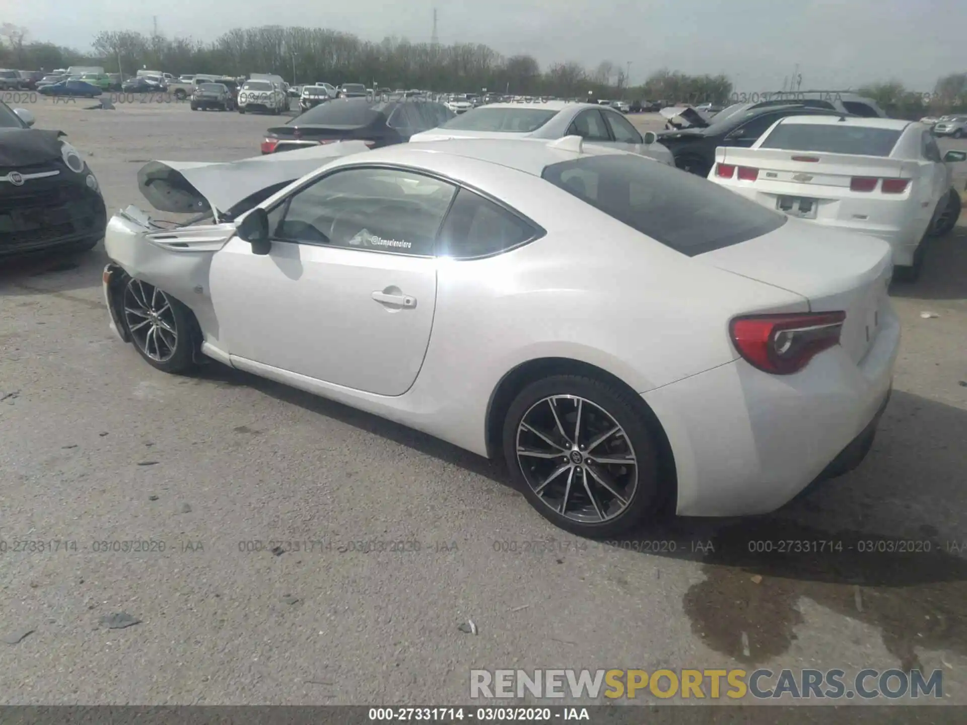 3 Photograph of a damaged car JF1ZNAA19K8701104 TOYOTA 86 2019