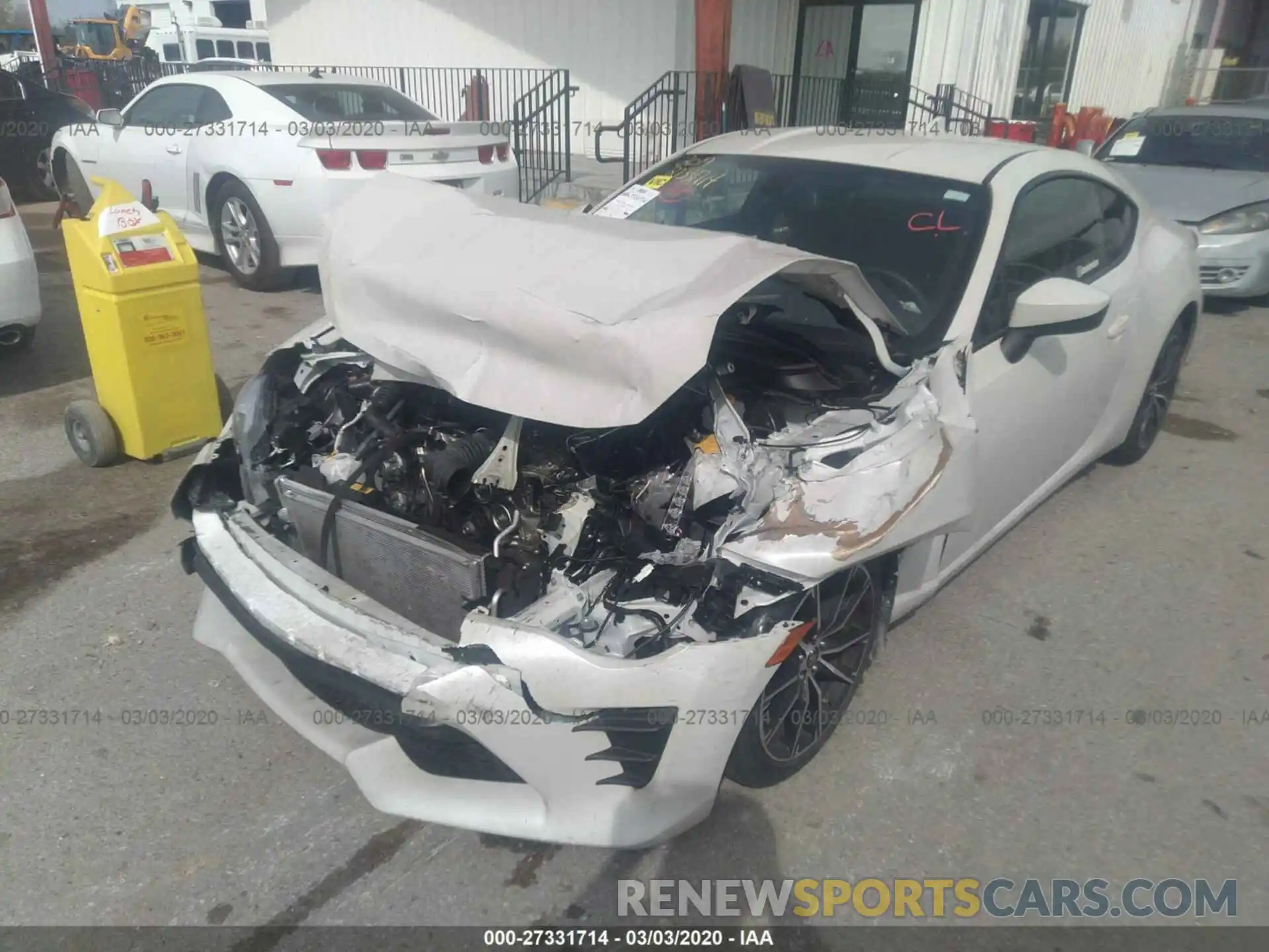 6 Photograph of a damaged car JF1ZNAA19K8701104 TOYOTA 86 2019