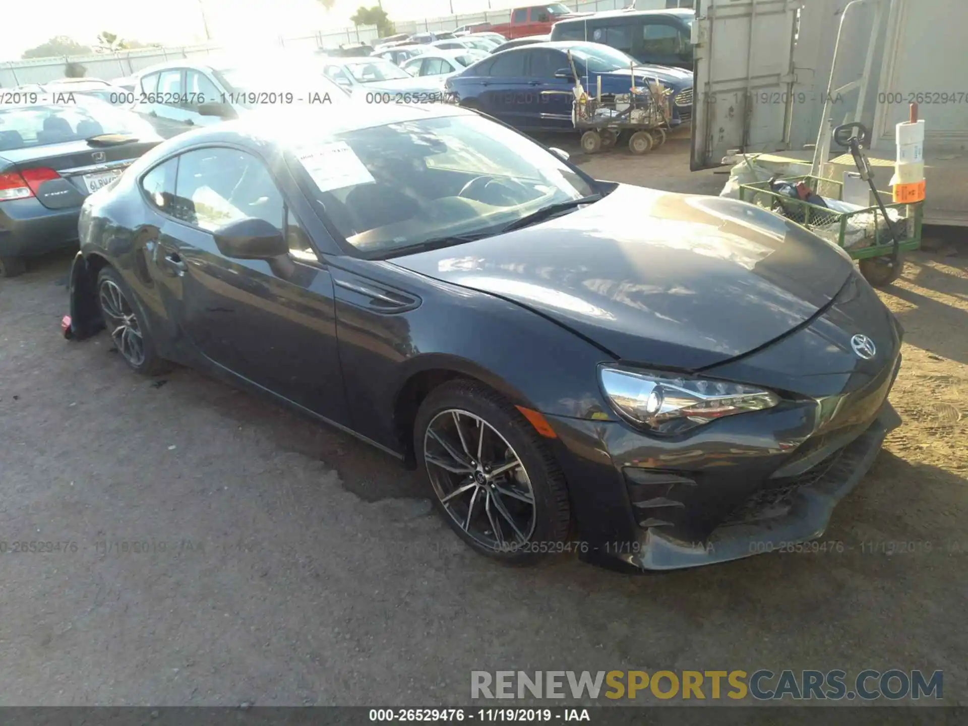 1 Photograph of a damaged car JF1ZNAA19K8703273 TOYOTA 86 2019