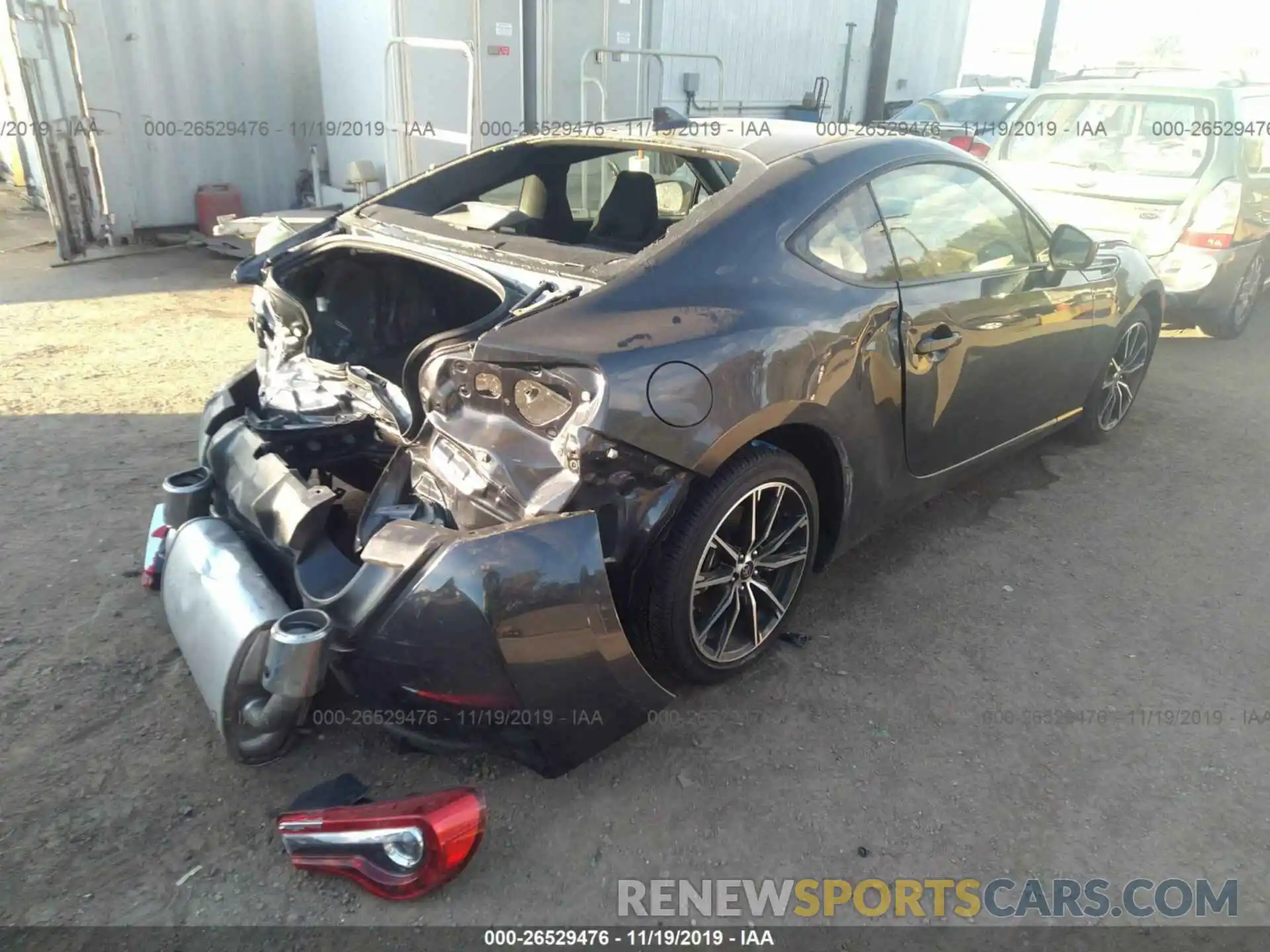 4 Photograph of a damaged car JF1ZNAA19K8703273 TOYOTA 86 2019