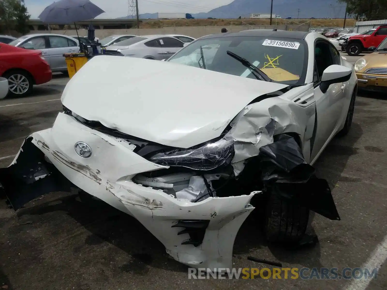 2 Photograph of a damaged car JF1ZNAA19K8704066 TOYOTA 86 2019