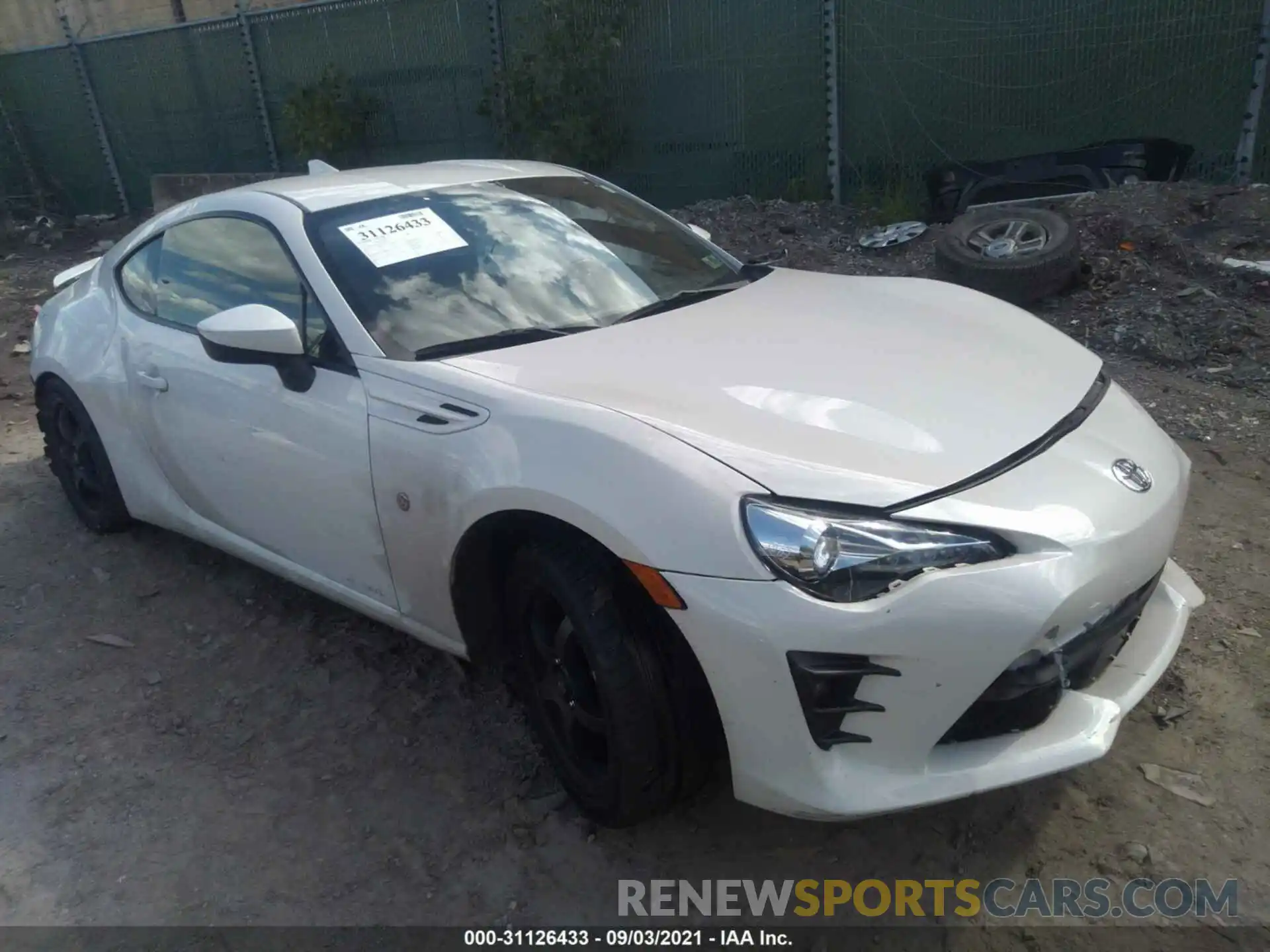 1 Photograph of a damaged car JF1ZNAA1XK8700365 TOYOTA 86 2019