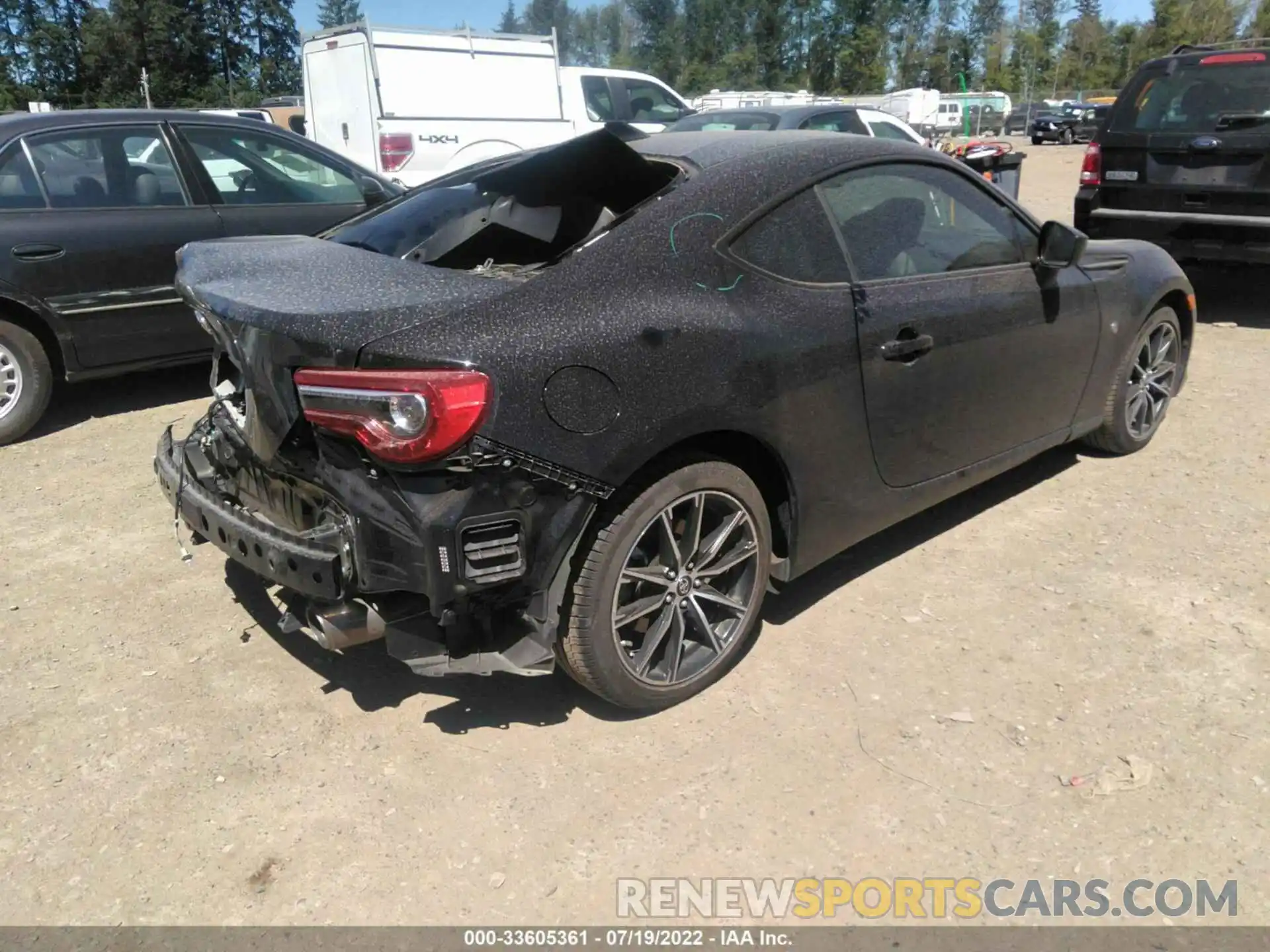 4 Фотография поврежденного автомобиля JF1ZNAA1XK8700415 TOYOTA 86 2019