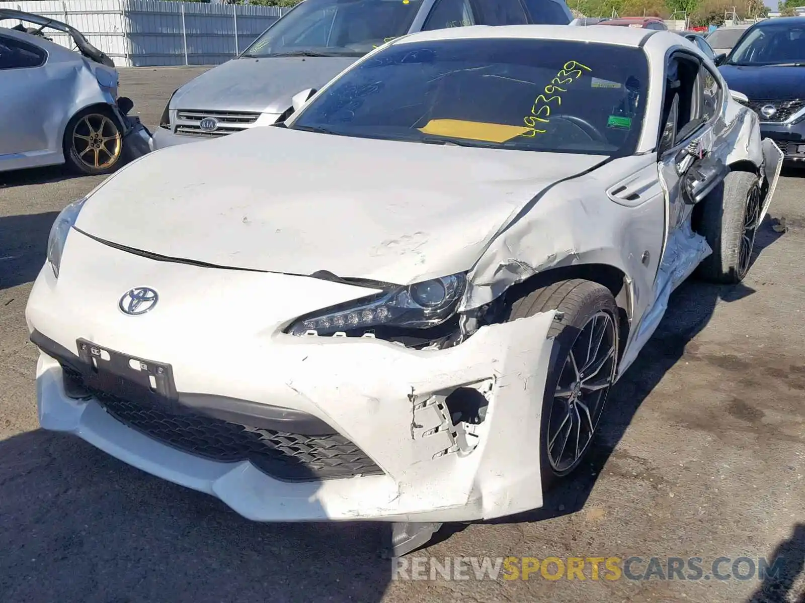 2 Photograph of a damaged car JF1ZNAA1XK8702343 TOYOTA 86 2019