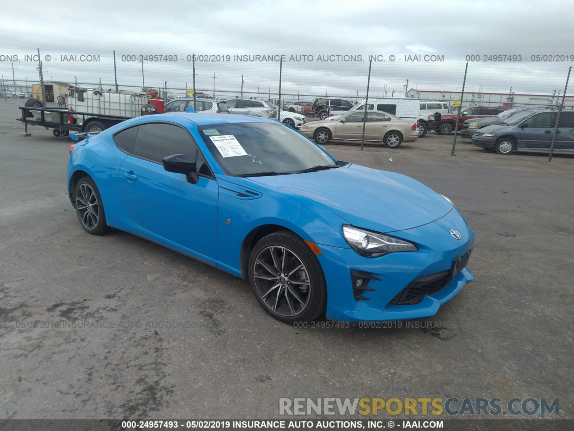 1 Фотография поврежденного автомобиля JF1ZNAE10K8701003 TOYOTA 86 2019