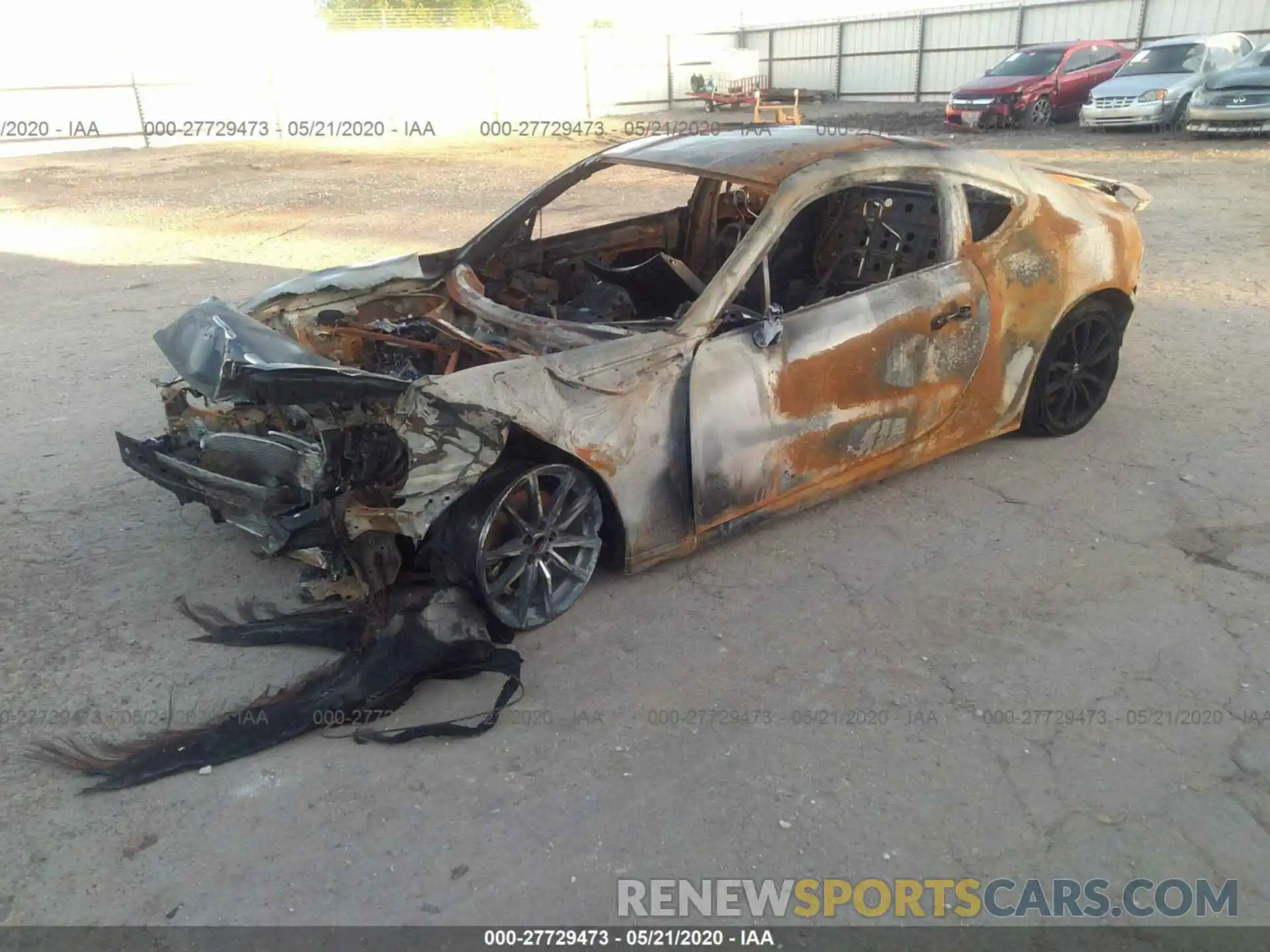 2 Photograph of a damaged car JF1ZNAE10K8701079 TOYOTA 86 2019