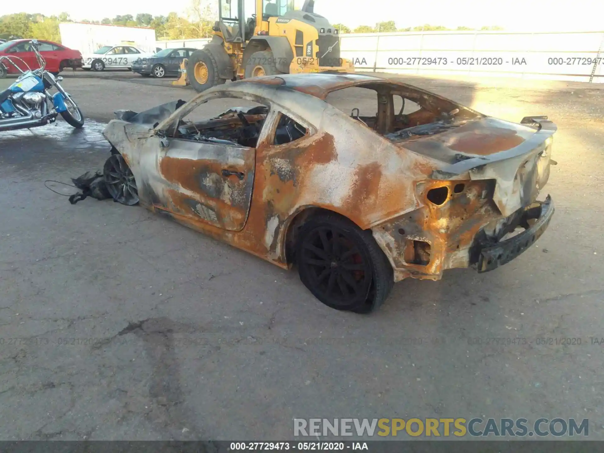 3 Photograph of a damaged car JF1ZNAE10K8701079 TOYOTA 86 2019