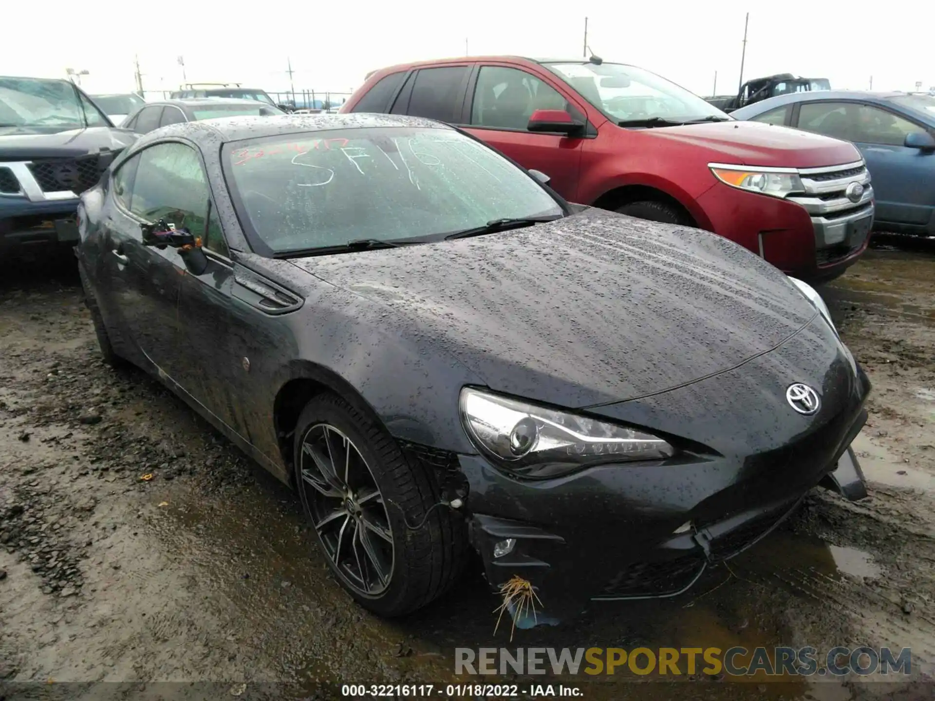 1 Photograph of a damaged car JF1ZNAE10K8703575 TOYOTA 86 2019