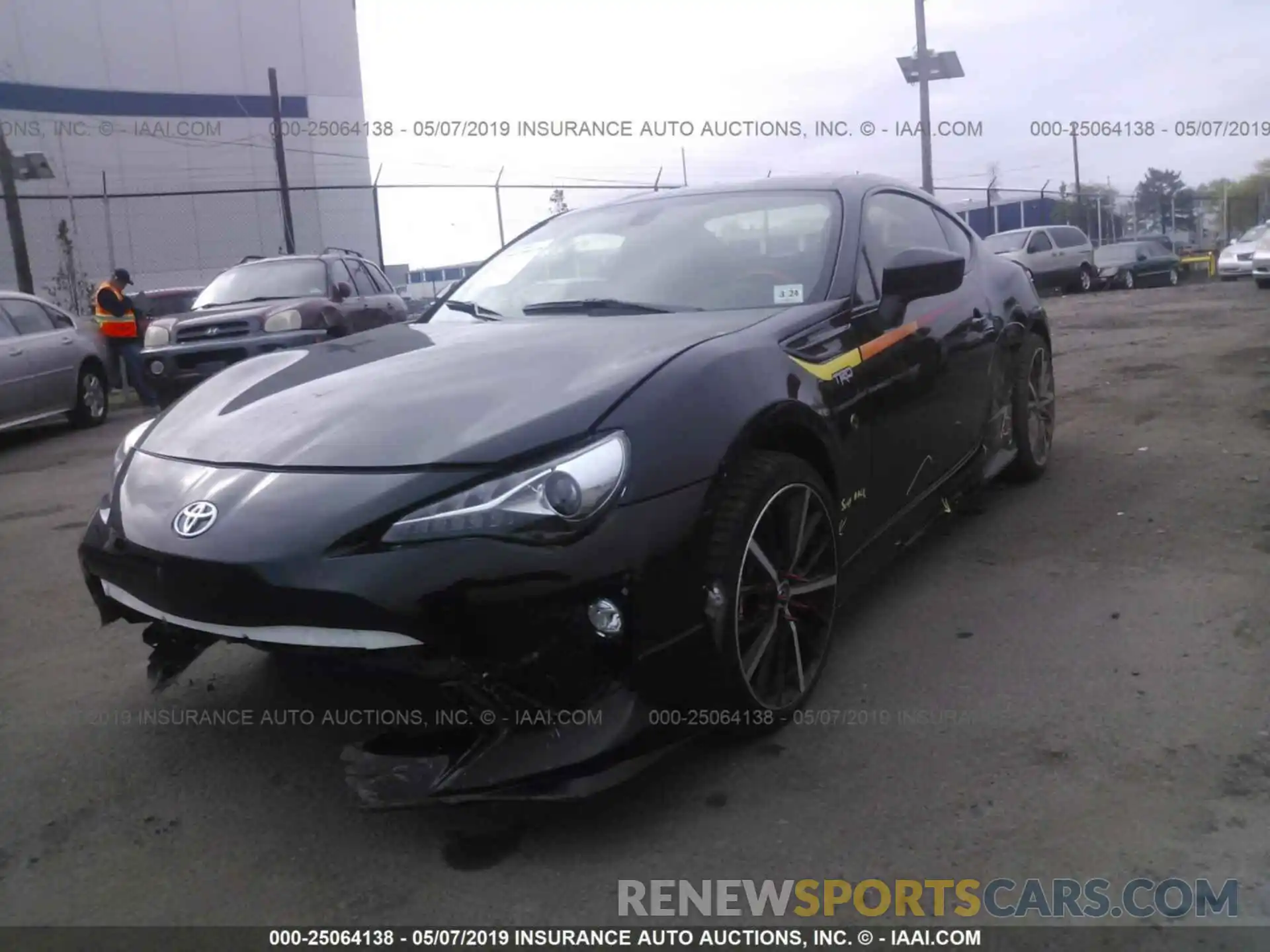 2 Photograph of a damaged car JF1ZNAE10K9702548 TOYOTA 86 2019