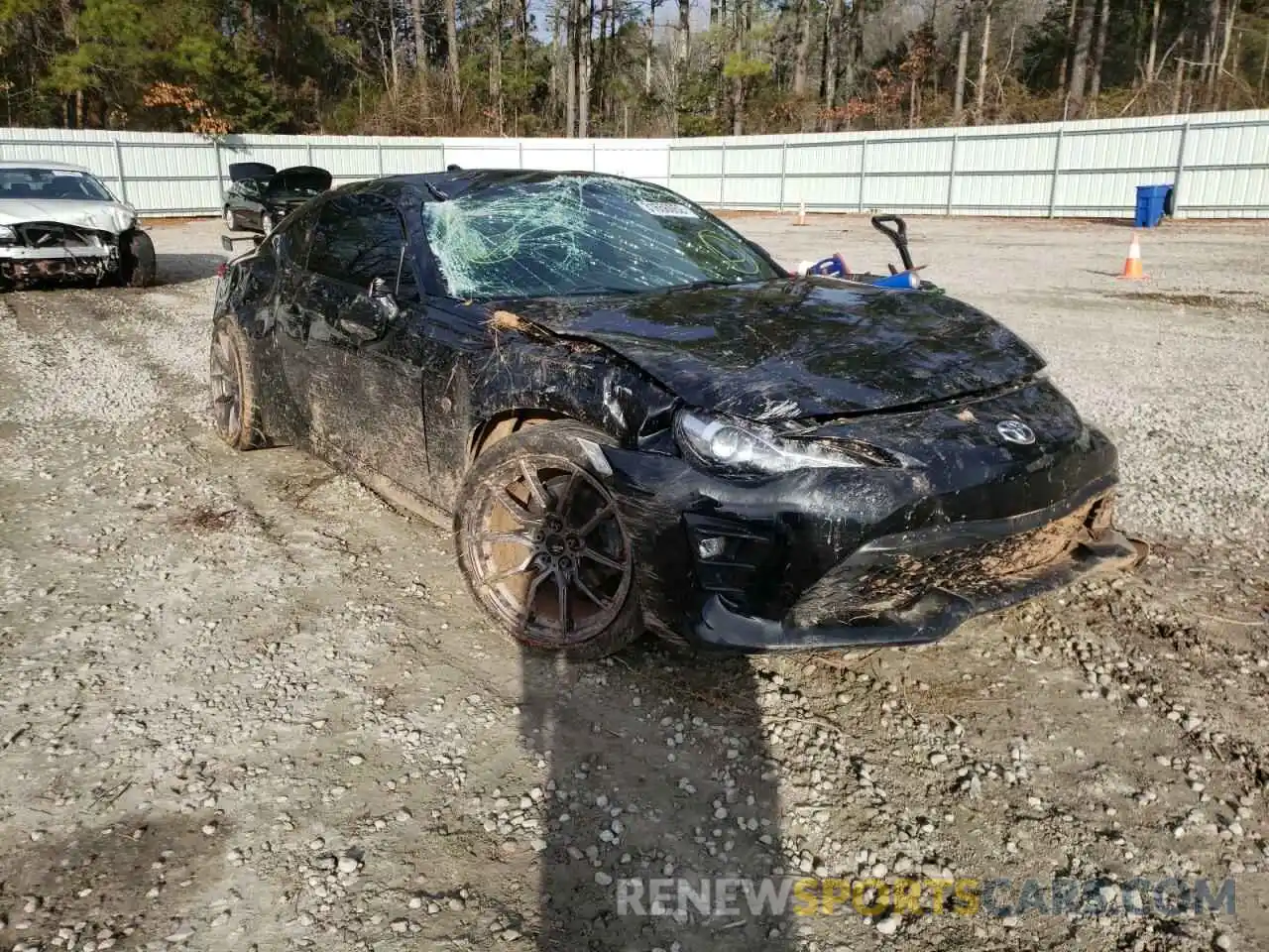 1 Photograph of a damaged car JF1ZNAE10K9703814 TOYOTA 86 2019