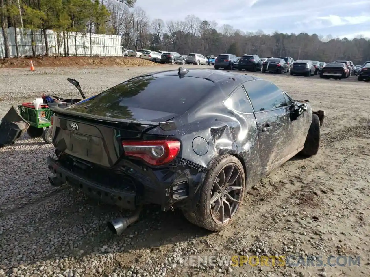 4 Photograph of a damaged car JF1ZNAE10K9703814 TOYOTA 86 2019