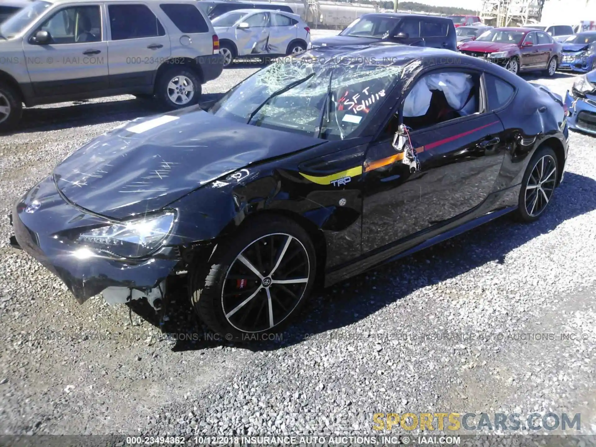 2 Photograph of a damaged car JF1ZNAE11K9700811 TOYOTA 86 2019