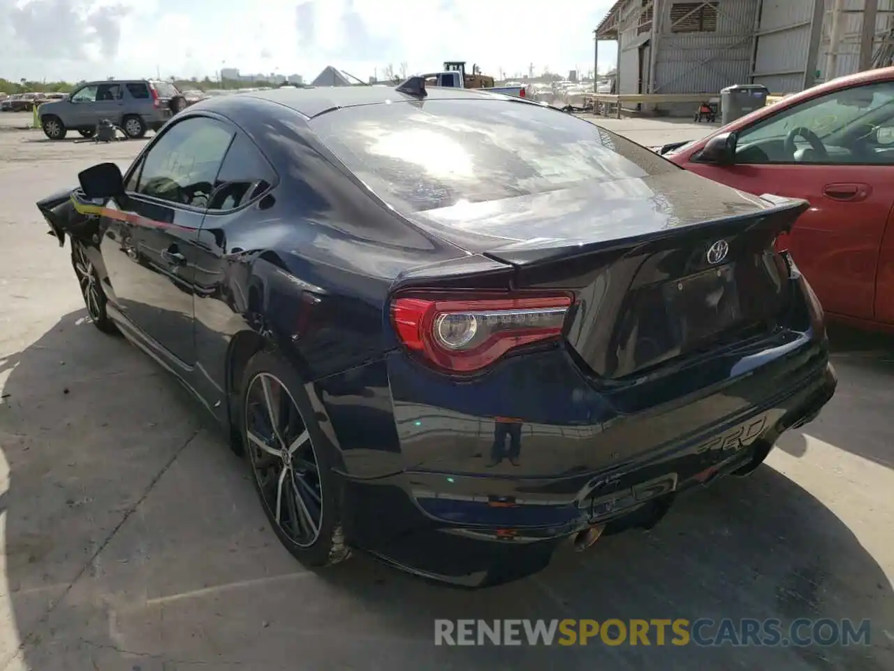 3 Photograph of a damaged car JF1ZNAE11K9702249 TOYOTA 86 2019