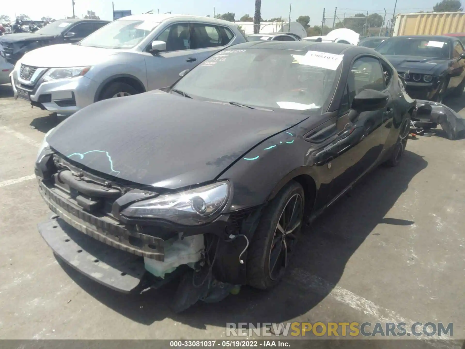 2 Photograph of a damaged car JF1ZNAE11K9702493 TOYOTA 86 2019