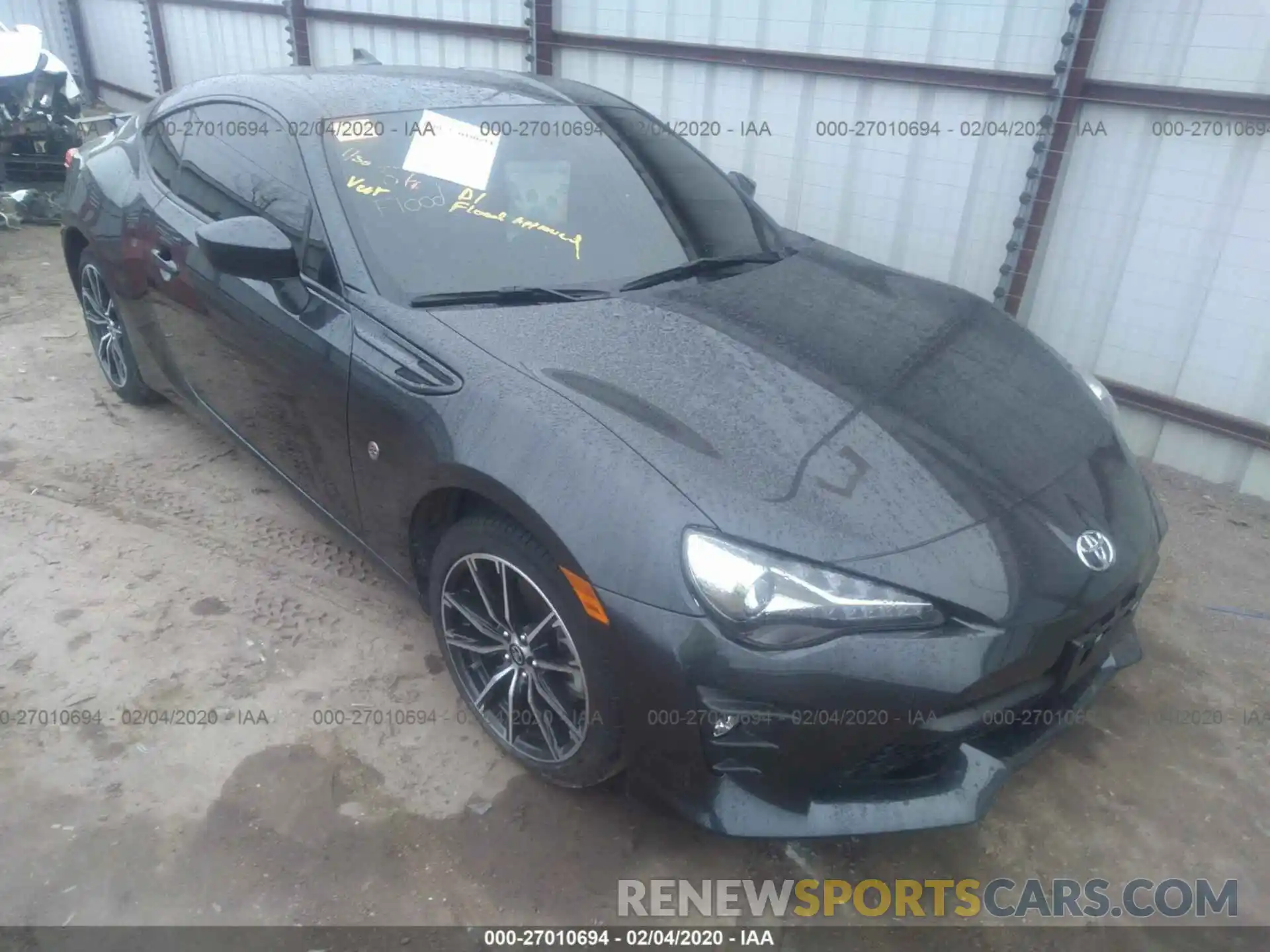 1 Photograph of a damaged car JF1ZNAE12K8703321 TOYOTA 86 2019