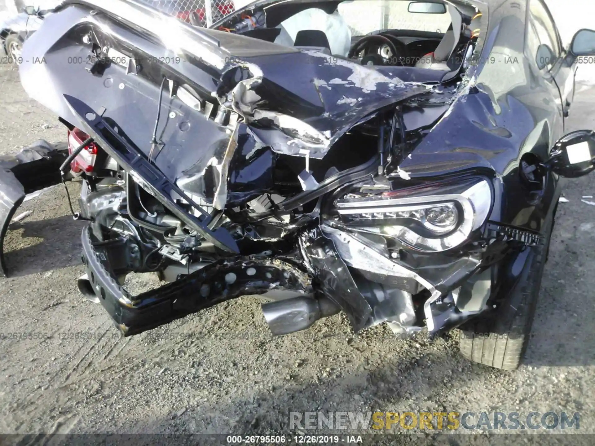 6 Photograph of a damaged car JF1ZNAE12K9700719 TOYOTA 86 2019