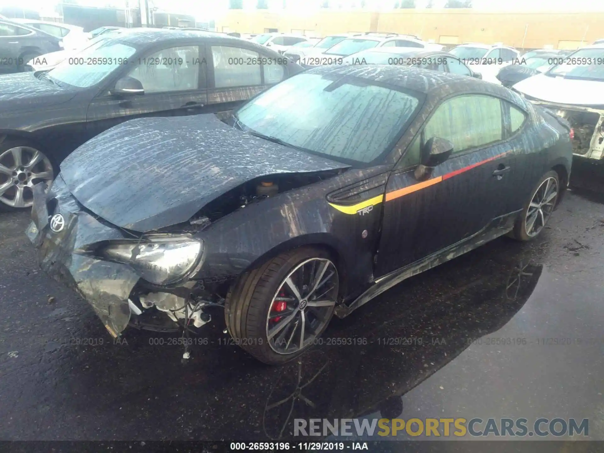 2 Photograph of a damaged car JF1ZNAE12K9702115 TOYOTA 86 2019