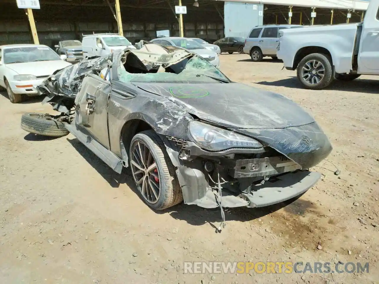 1 Photograph of a damaged car JF1ZNAE12K9702177 TOYOTA 86 2019