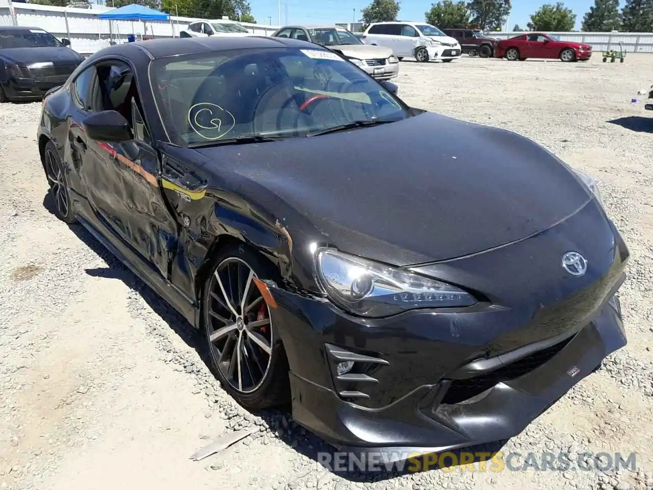 1 Photograph of a damaged car JF1ZNAE12K9702180 TOYOTA 86 2019