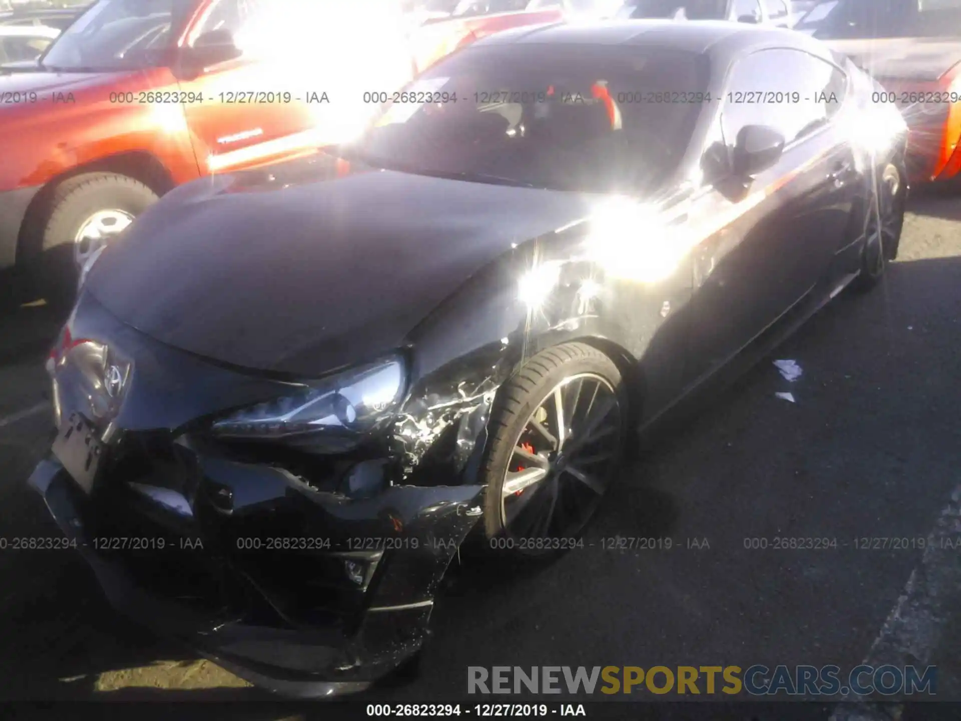 2 Photograph of a damaged car JF1ZNAE12K9702972 TOYOTA 86 2019