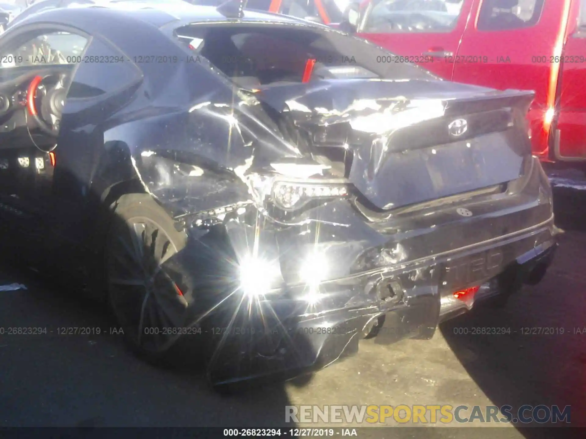 6 Photograph of a damaged car JF1ZNAE12K9702972 TOYOTA 86 2019