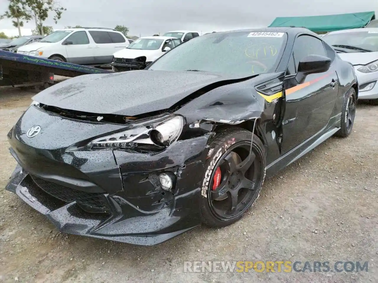 2 Photograph of a damaged car JF1ZNAE13K9702222 TOYOTA 86 2019