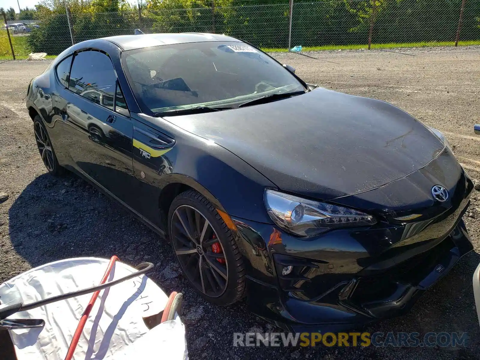 1 Photograph of a damaged car JF1ZNAE14K9701290 TOYOTA 86 2019